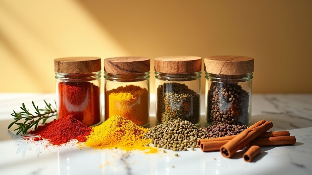 Découvrir la liste complète des épices pour une cuisine savoureuse - illustration